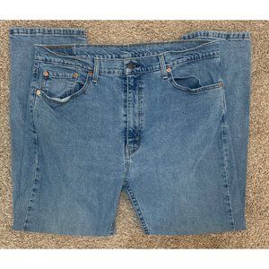 Levi's 505 Jeans Men's 38x28 Regular Fit Straight Leg #005051456 READ!!